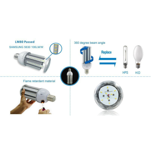 waterproof 54w led corn light